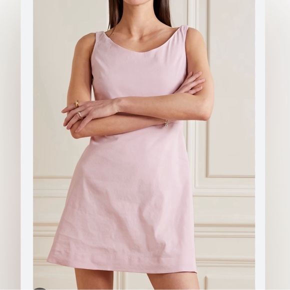 Theory Ballerina Dress in Soft Pink - Picture 2 of 2